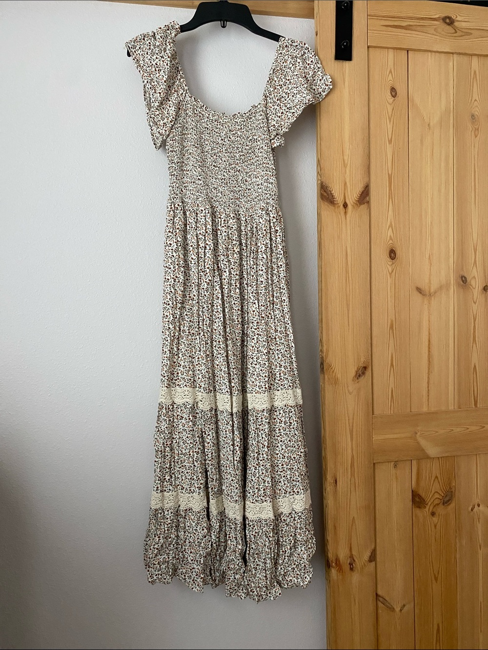Neuflora Juliet smocked tiered dress